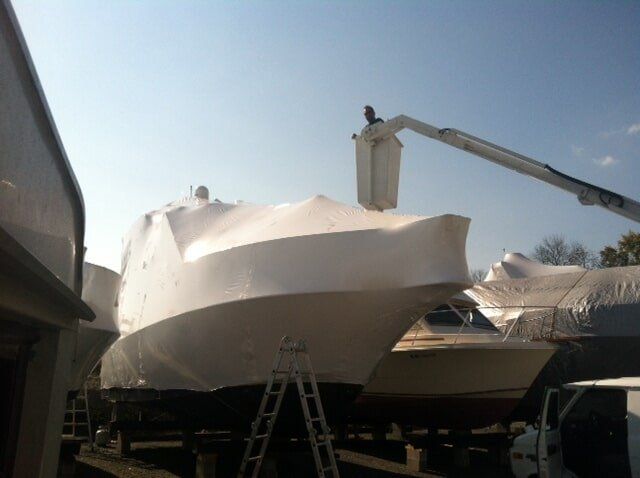 Tinting Marine Boat — Lancaster, PA — Marine Plus LLC