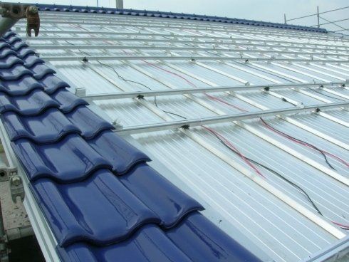 rivestimento incassato in nuova copertura