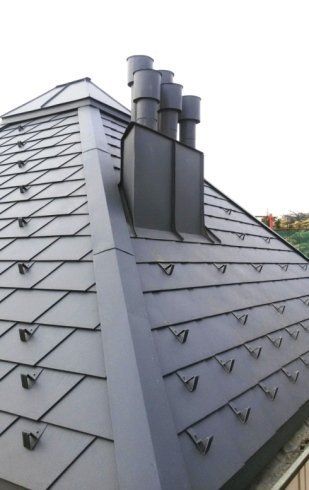 Copertura con scandole Prefa