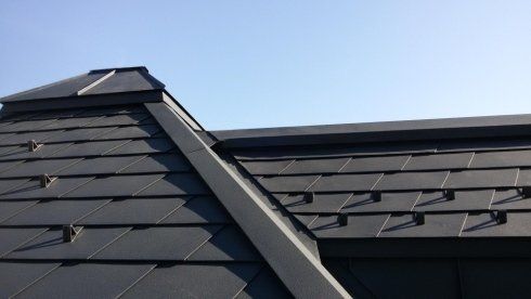 Copertura con scandole Prefa