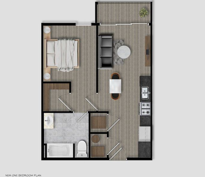 Residence Quarters 1 x 1