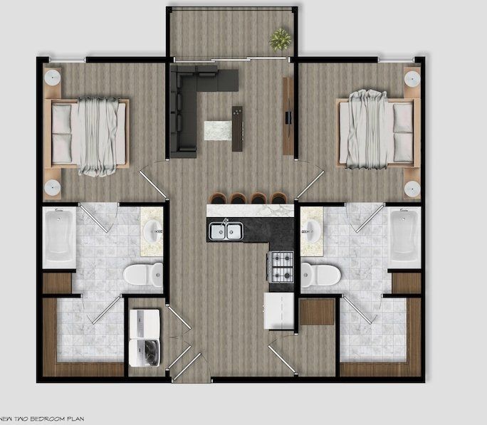 Residence Quarters 2 x 2