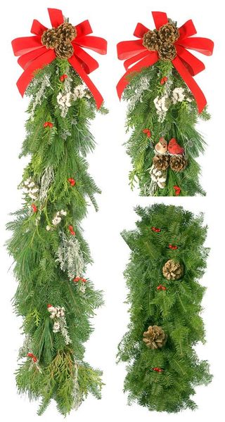 Vermont hand crafted  garland