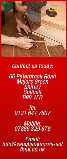 Kitchen tiling - Wolverhampton - Vaughan J Morris - house repairs