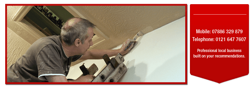 Painter - Solihull - Vaughan J Morris - Painting and decorating