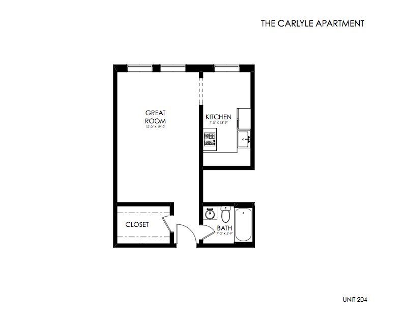 The Carlyle Apartmentsm Unit 204
