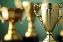 Gold trophies