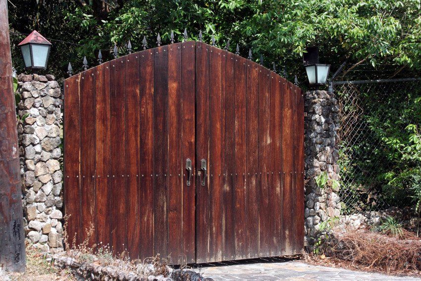 hardwood gates