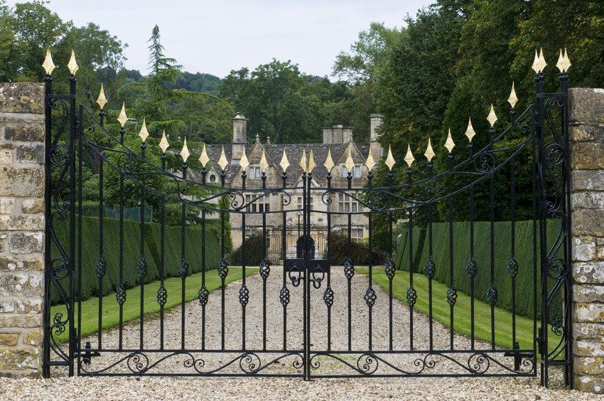 wrought iron gates