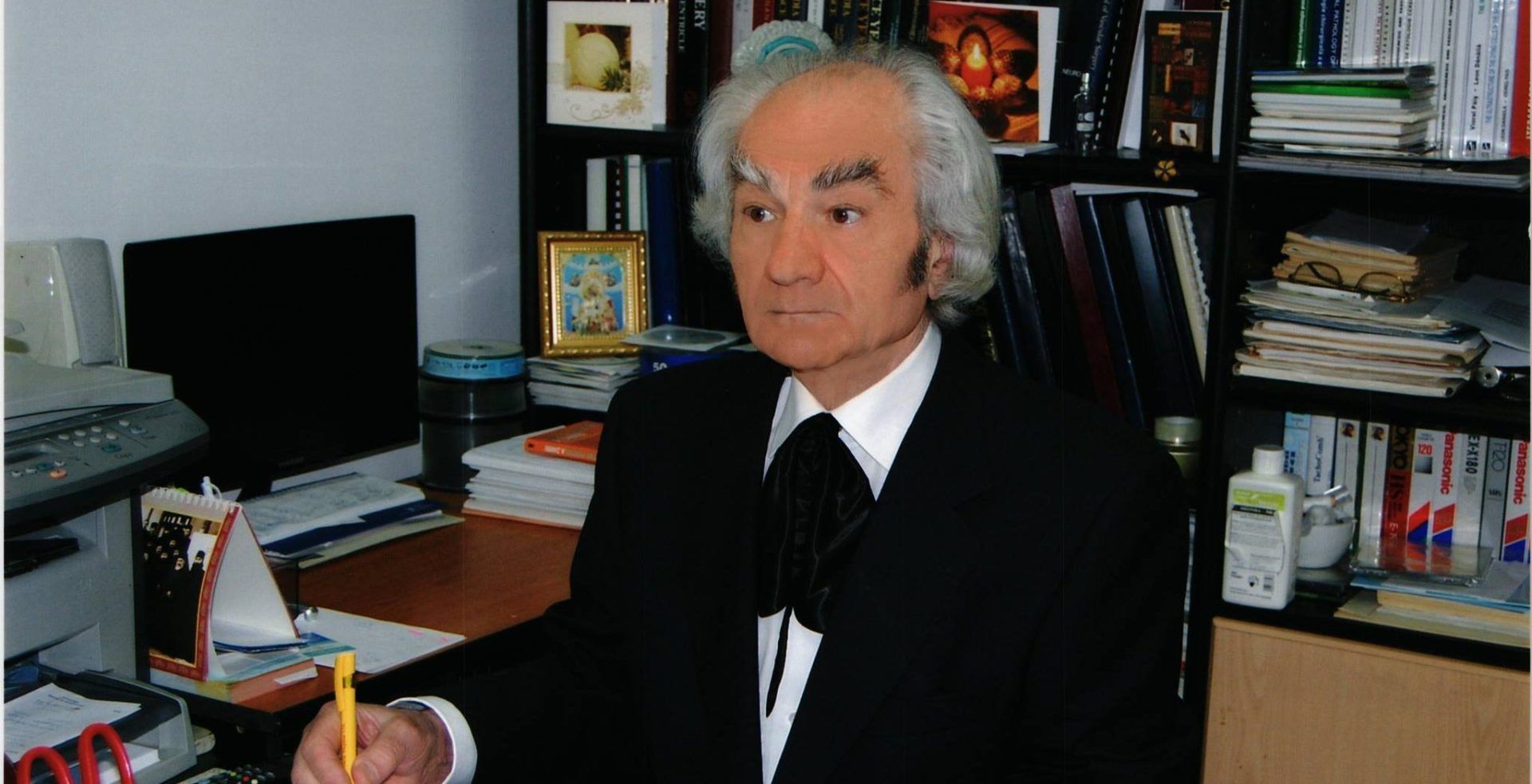 BUCHAREST, Romania -- Dr. Leon Danaila, 85, (also known as 'The Brain Sculptor', is   a Romanian neurosurgeon,  Academician (and a prolific author and senator) who  had performed more than 40,200 surgical interventions, out of which  21,779 using the operation microscope, 729 through the use of laser and  18421 classic, without microscope and without laser, thus setting the new world record for the Most Neurosurgical Operations Performed, according to the Academy Of World Records. 