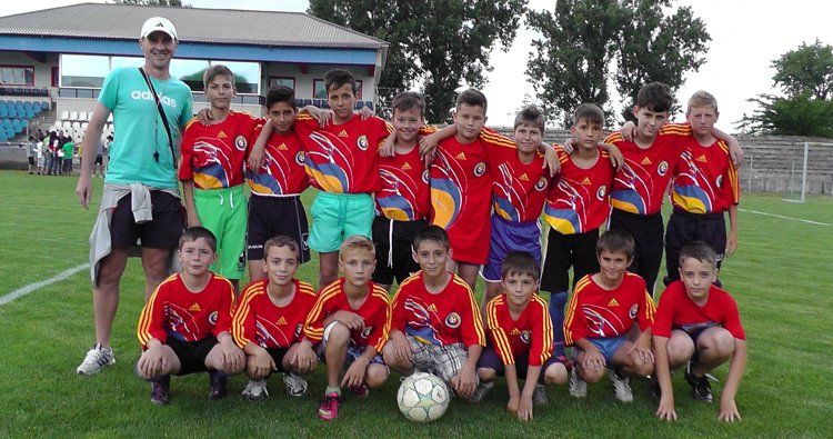 Coach Alin Samoila (left) and the LPS Focsani team. Valentin Marin, 18, player from LPS Focşani, drew from the middle of the field immediately after the starting fluff, marking goal in the third second,  on the Milcovul II Stadium, in a match of the National U19 Championship (LPS Focşani - Oţelul Galati, final score 2-0) , on   November 19, 2016,    thus setting the world record for the Fastest goal ever scored in the history of association football (under 19), according to the Academy Of World Records. 