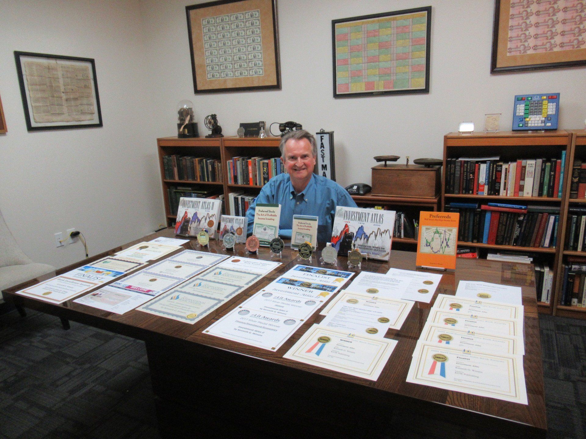 Kenneth Grant Winans is a successful investment management entrepreneur, renowned author, and an active philanthropist; over a long career, he has conducted landmark investment research  and designed creative investment strategies while serving as a portfolio  manager, investment analyst, and financial writer;  his four investment history books have won thirty-three honors in international competitions, thus setting the new world record for the Most Awards Won in Major Book Competitions for a Finance/Business Author in the English Language, according to the World Record Academy. 