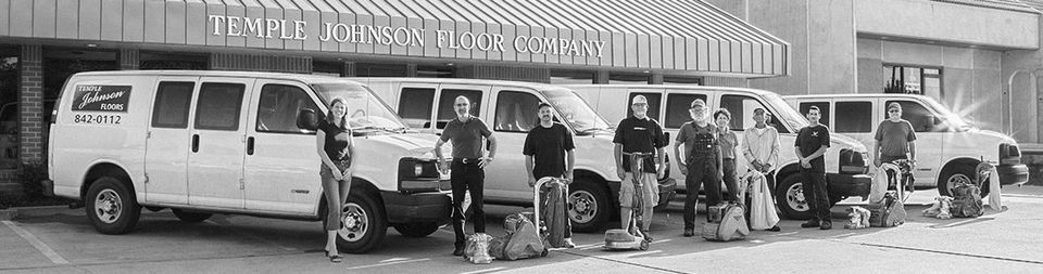 Old Photos of Crew in Temple Johnson Floor Company — Oklahoma City, OK — Temple Johnson Floor Company Old Photos of Crew in Temple Johnson Floor Company — Oklahoma City, OK — Temple Johnson Floor Company