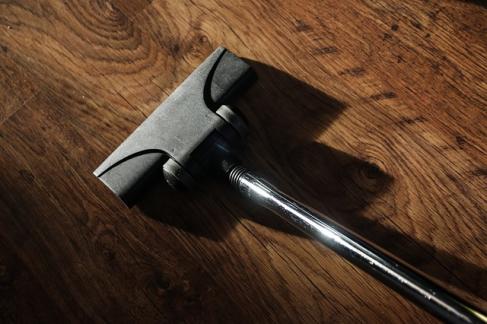 Cleaning Floors Using Vacuum — Oklahoma City, OK — Temple Johnson Floor Company