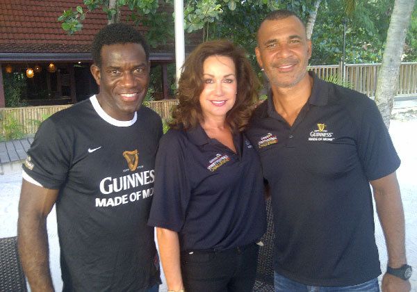 corrinne with ruud and their friend