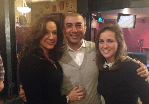 corrinne and robbie with his friend