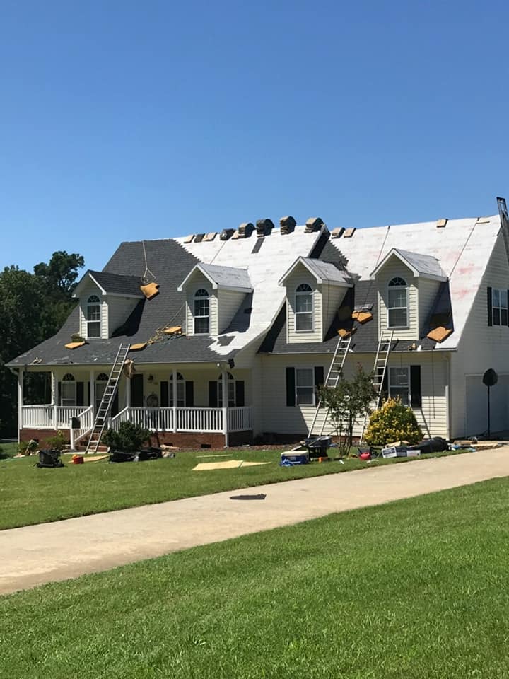 residential roof installation