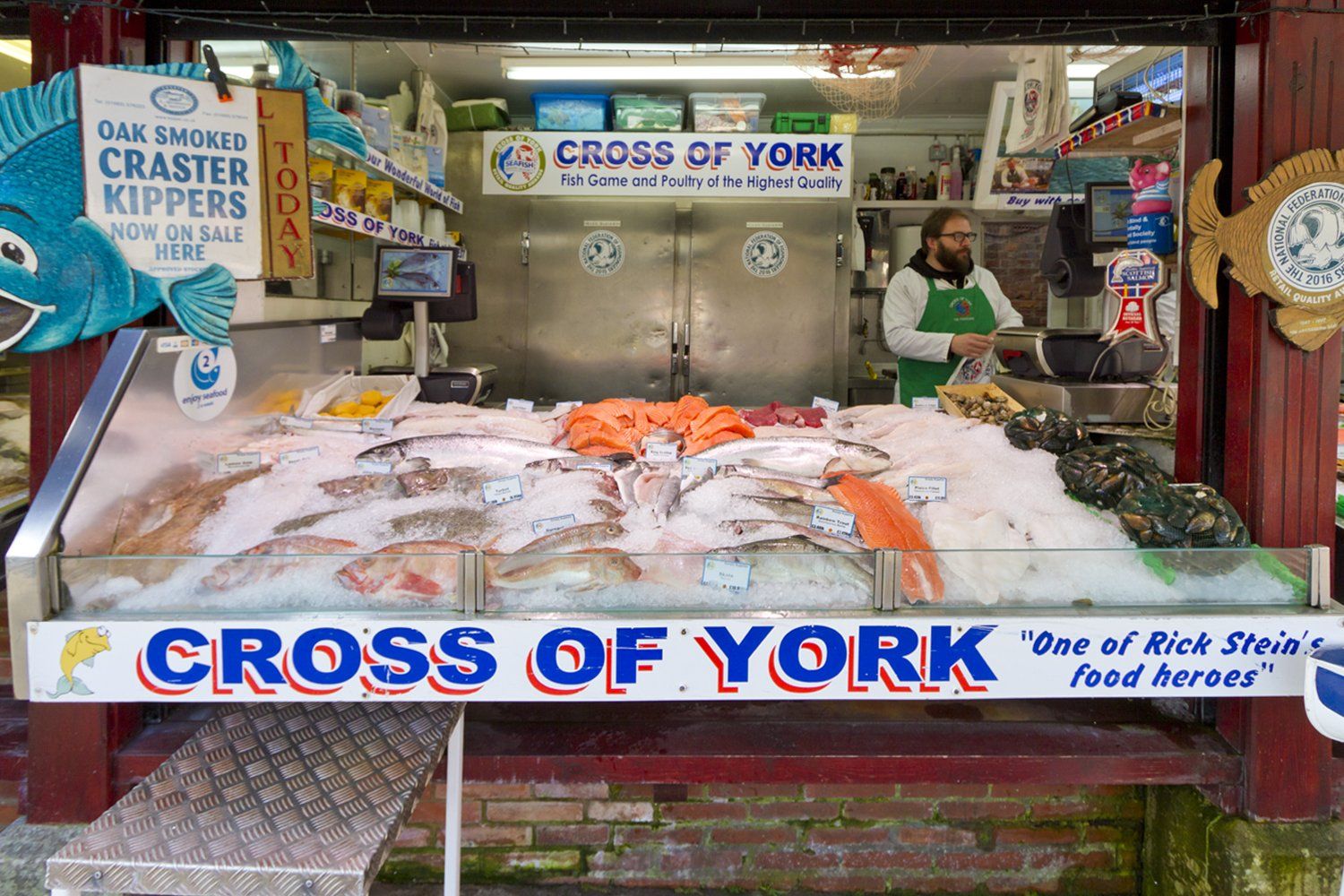 CROSS OF YORK stall