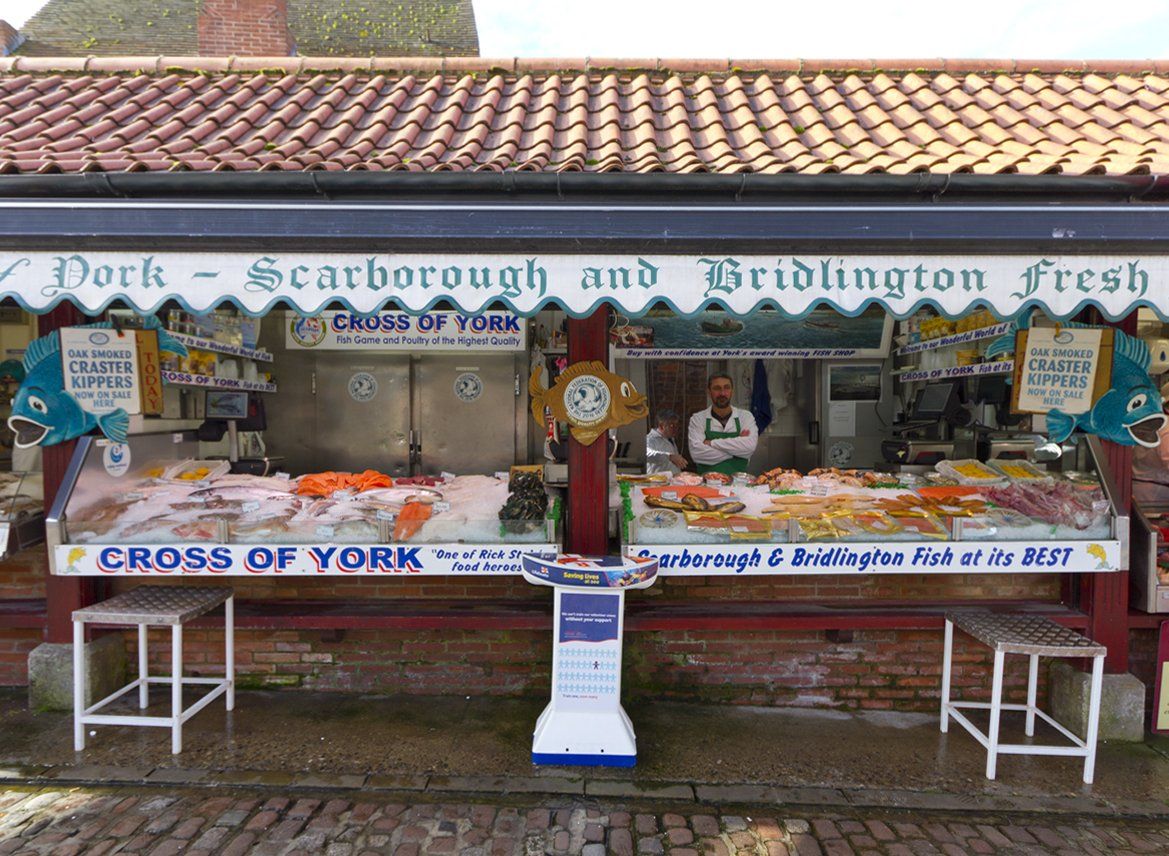 CROSS OF YORK stall