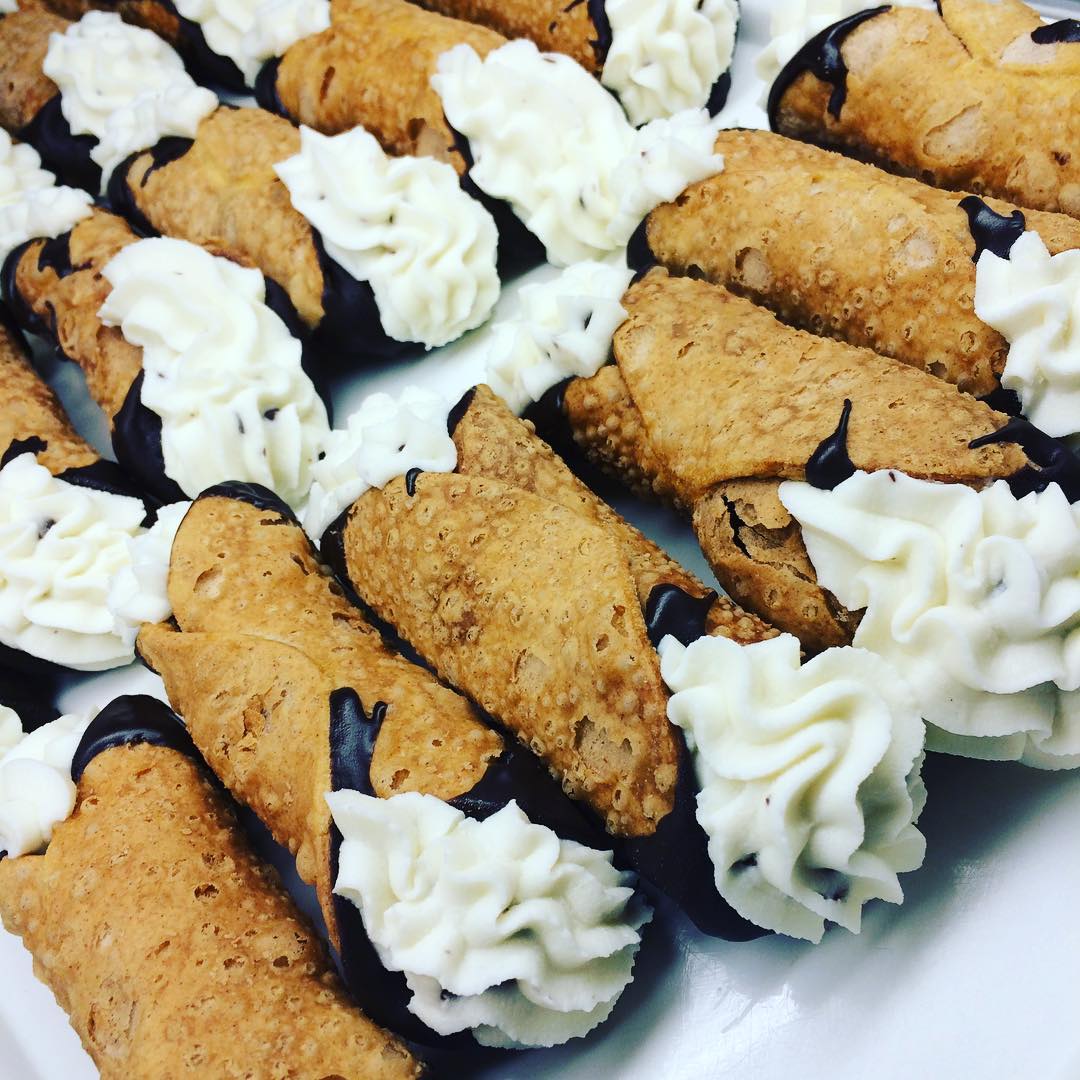 Best Homemade Cannoli  at Esposito's  Italian Restaurant and Pizzeria in Reading, Pa