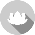 Icoon lotus bloem