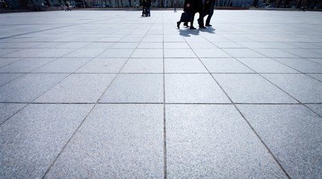 people walking