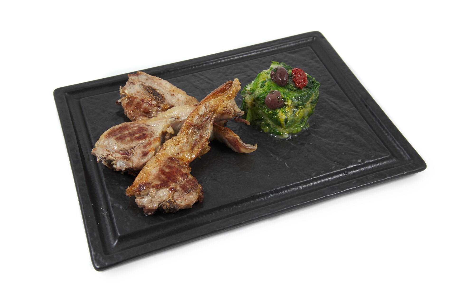Costine di agnello con scarola