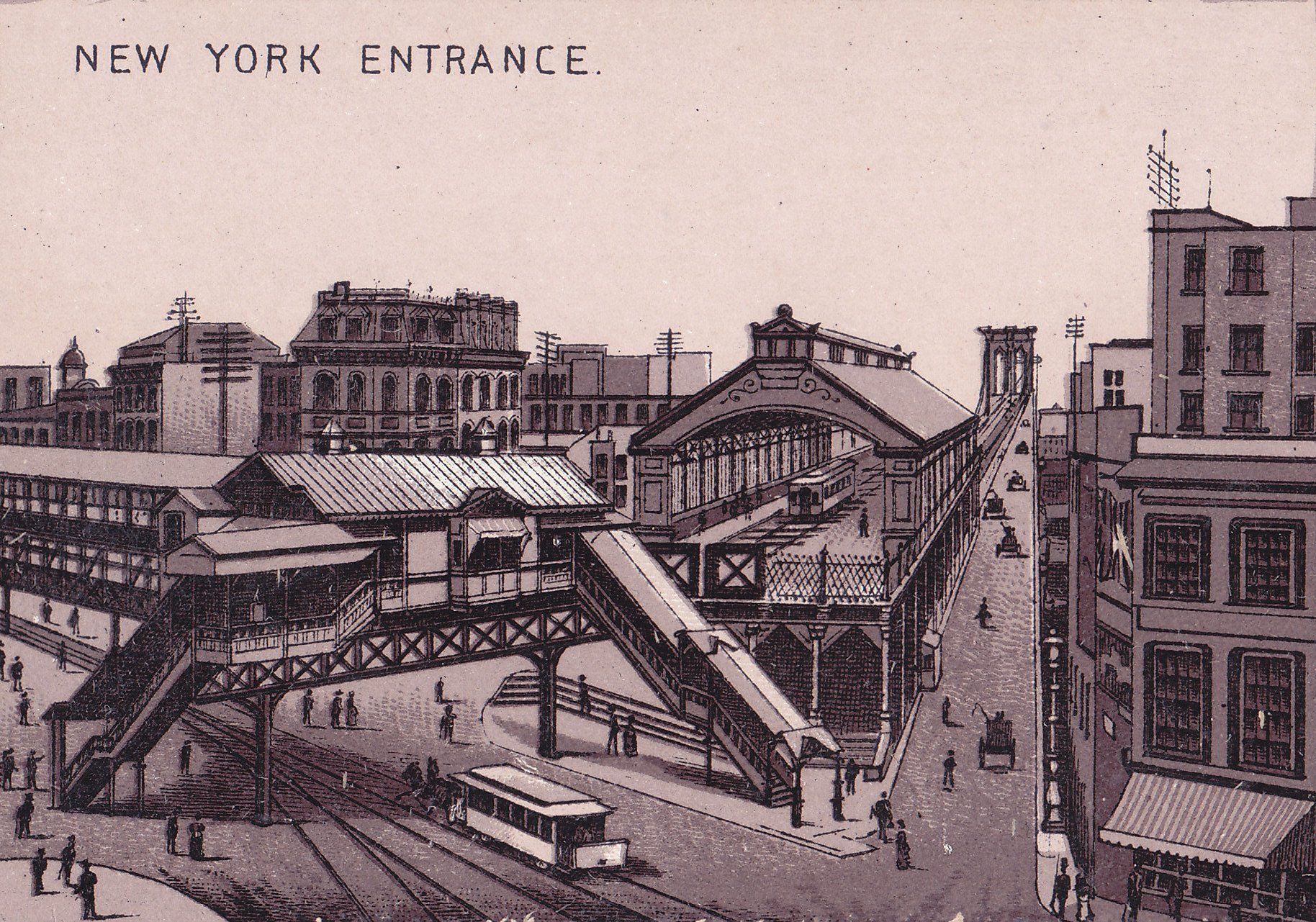 NEW YORK ENTRANCE.