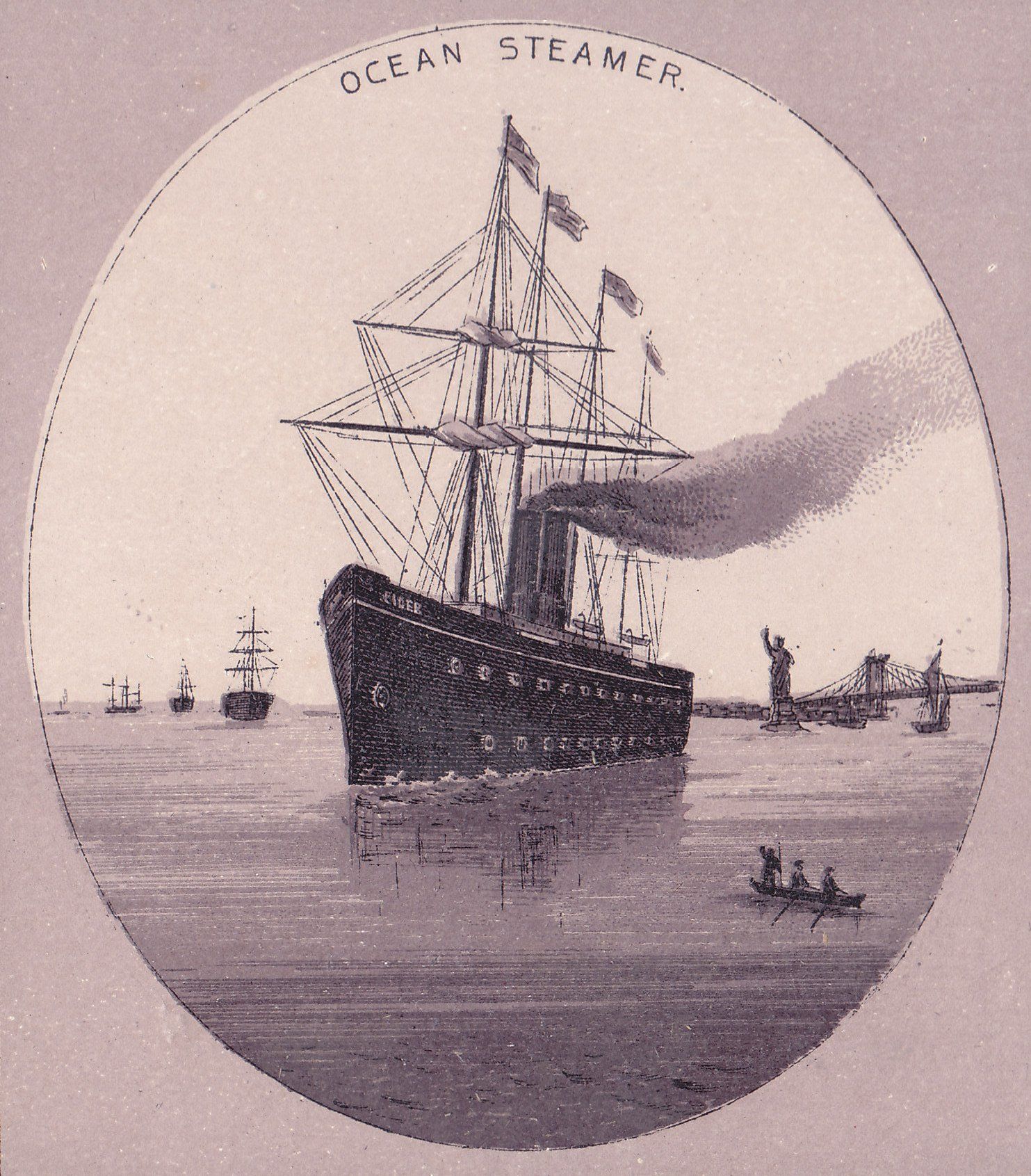 OCEAN STEAMER.