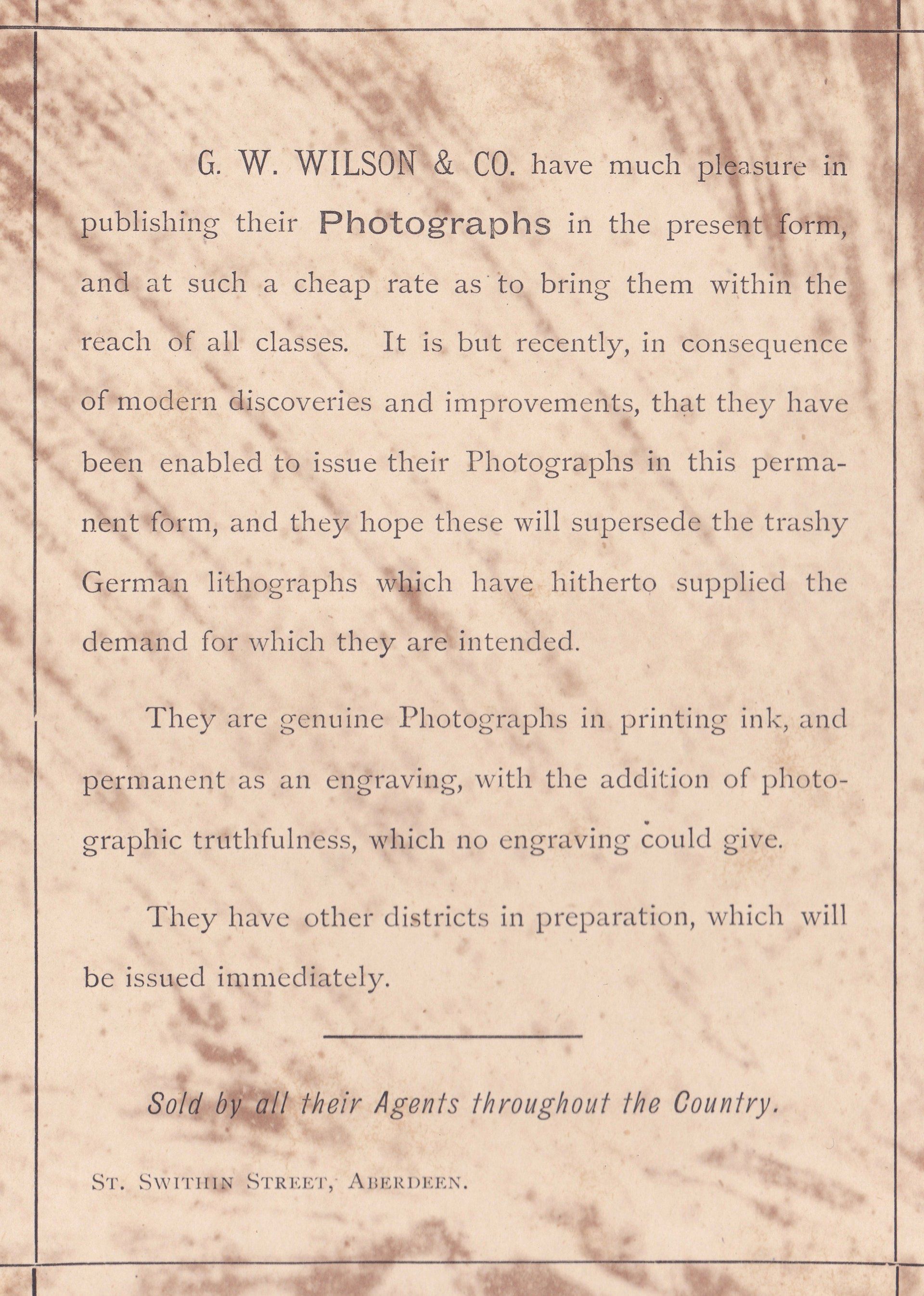G. W. WILSON & CO.
