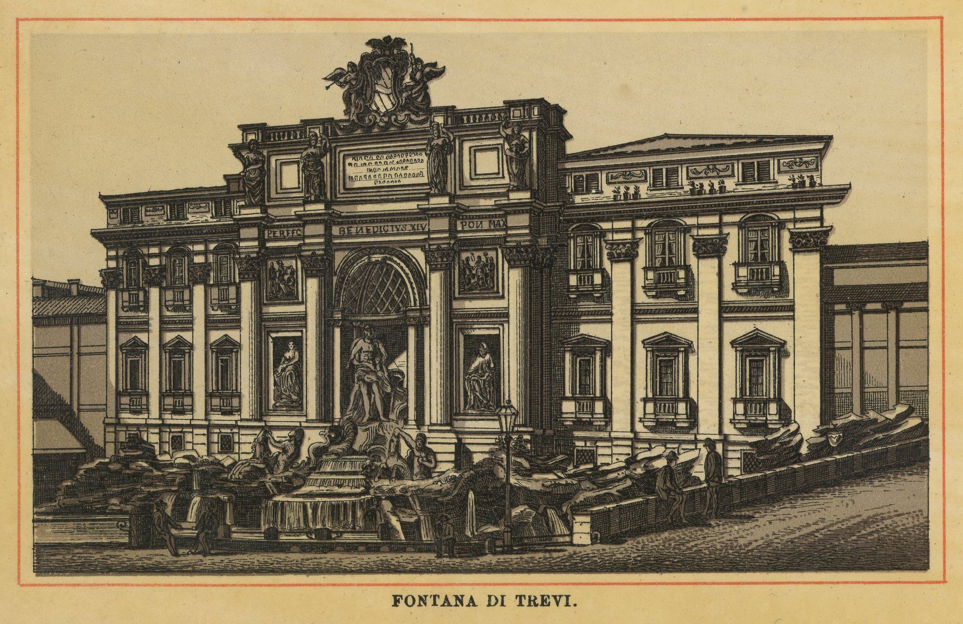 FONTANA DI TREVI.