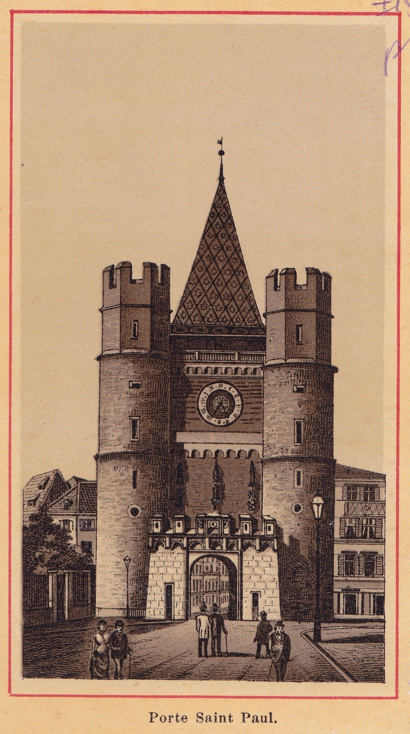 Porte Saint Paul.