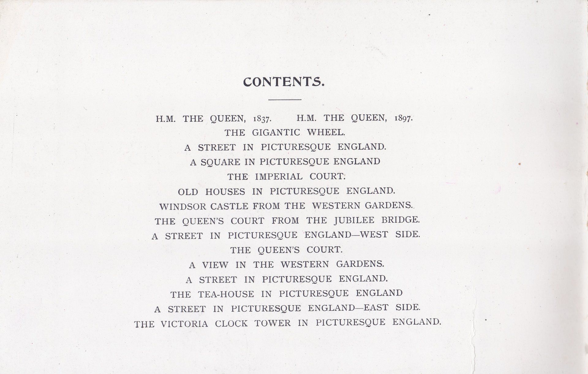 CONTENTS.