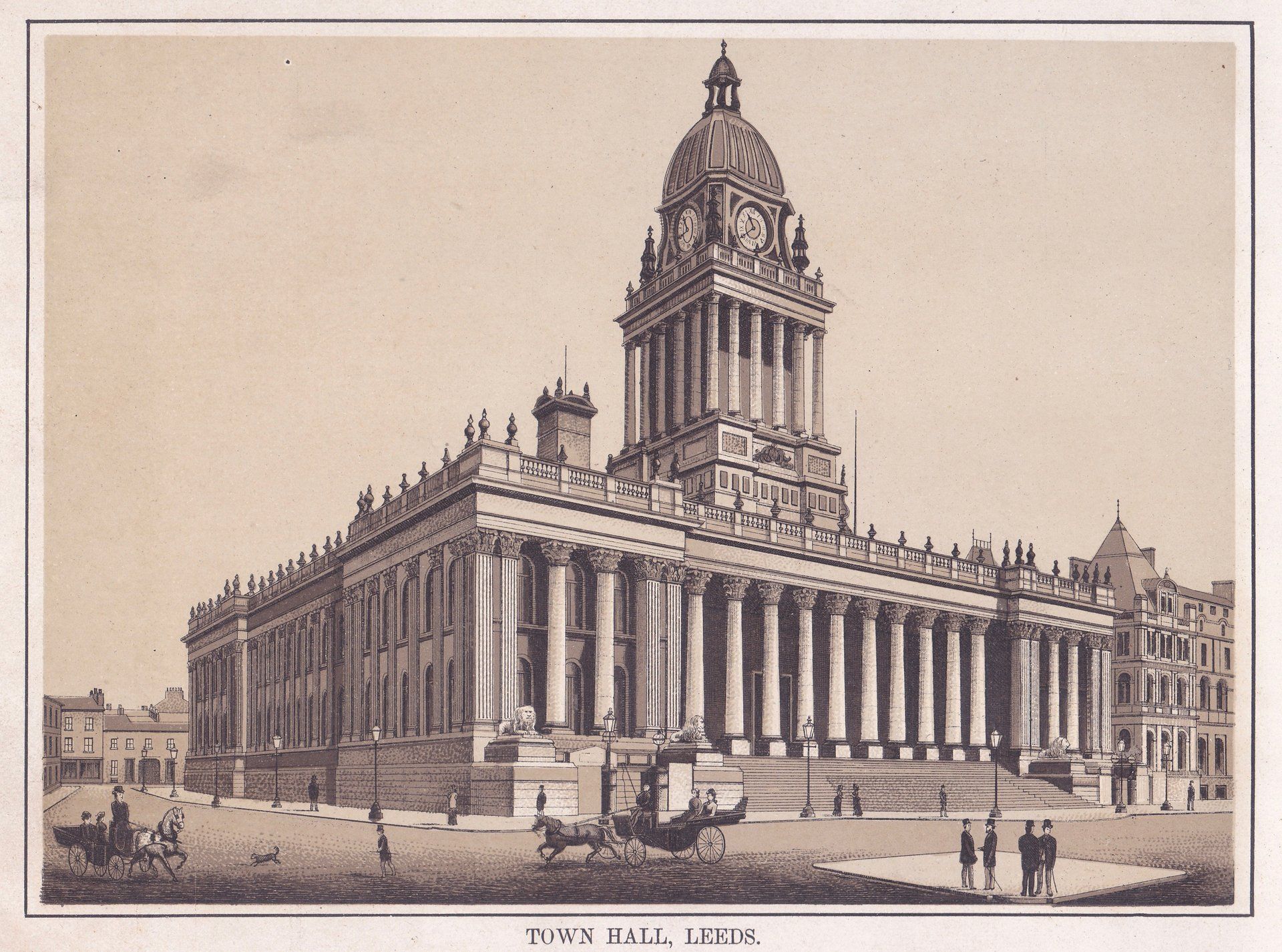 TOWN HALL, LEEDS.