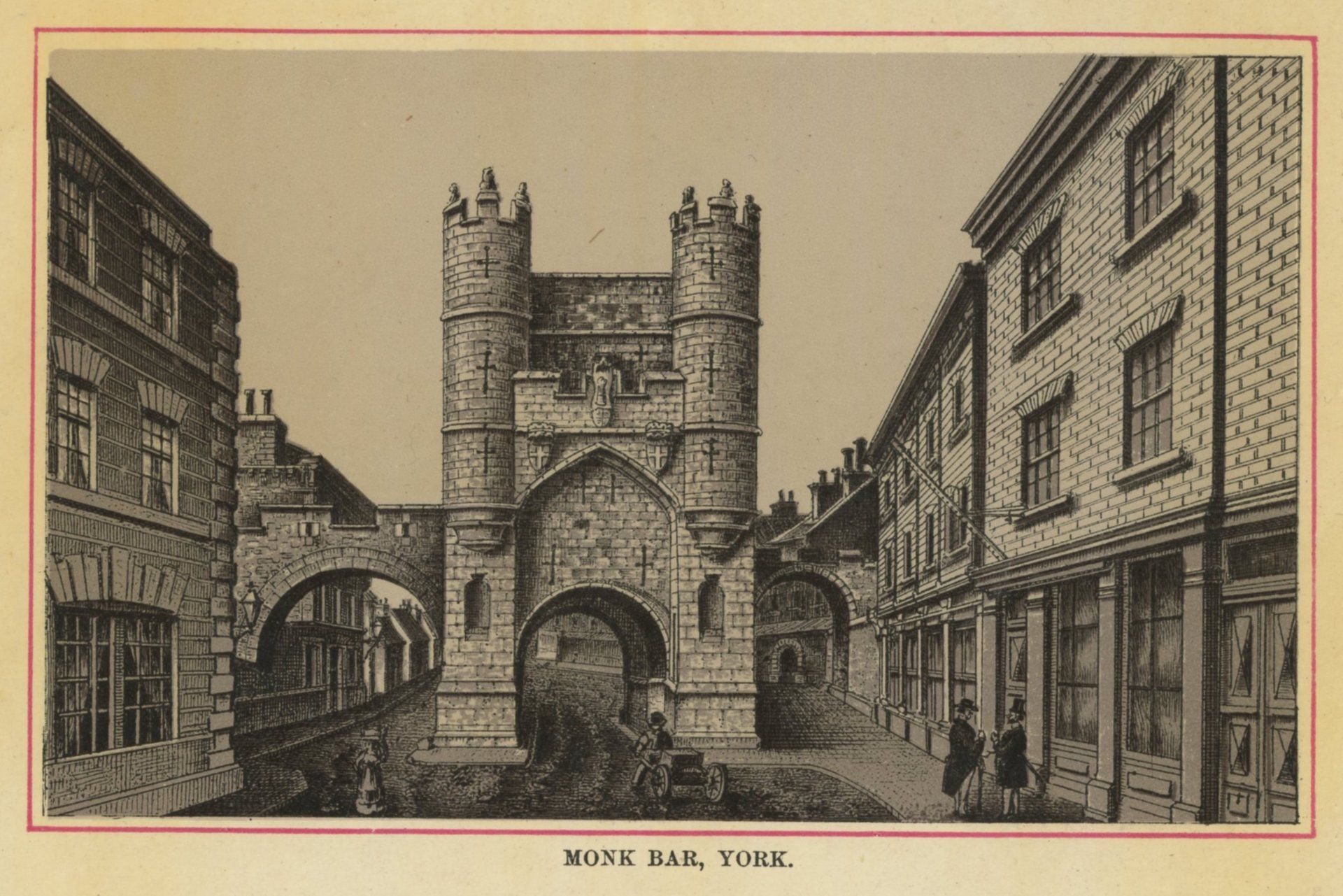 MONK BAR, YORK.