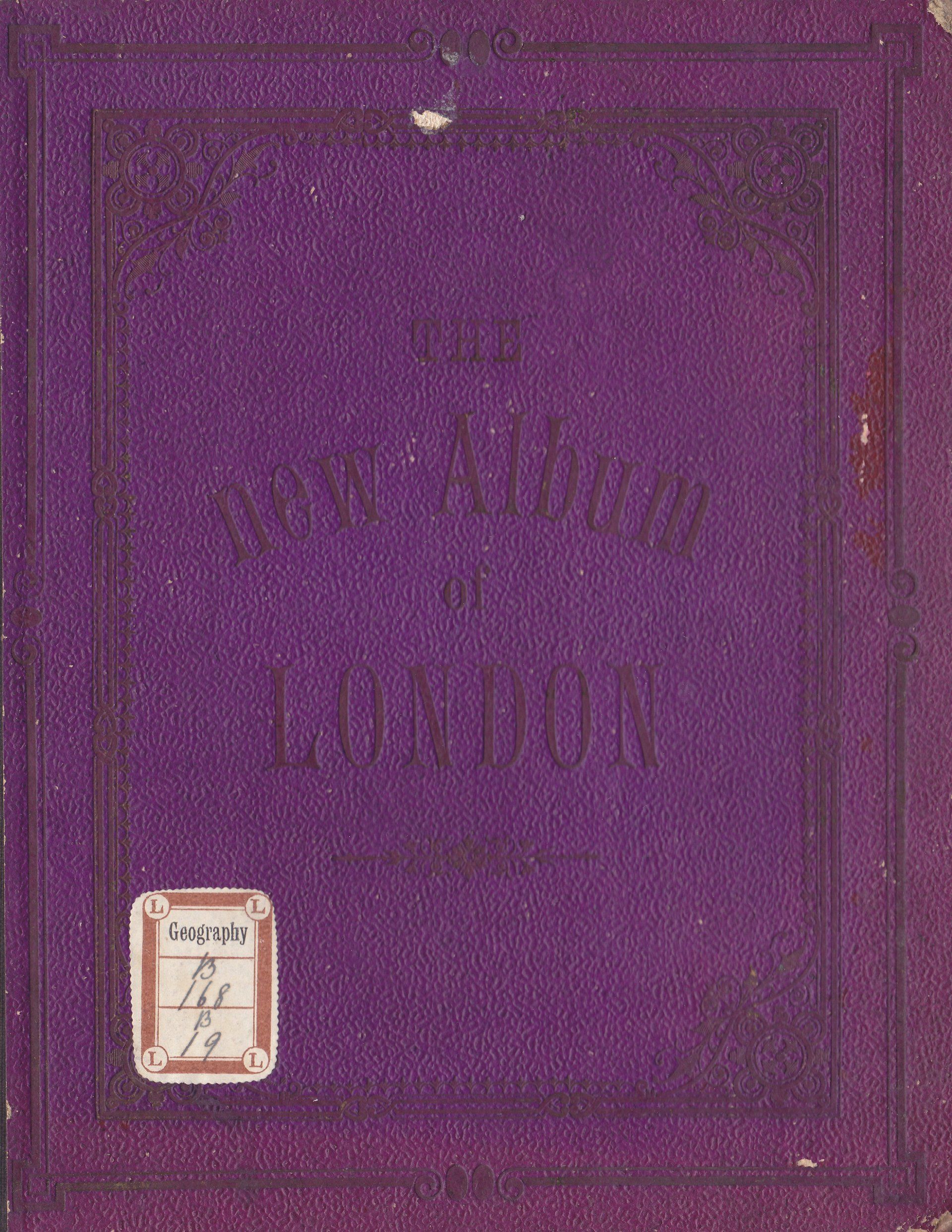 THE new Album of LONDON