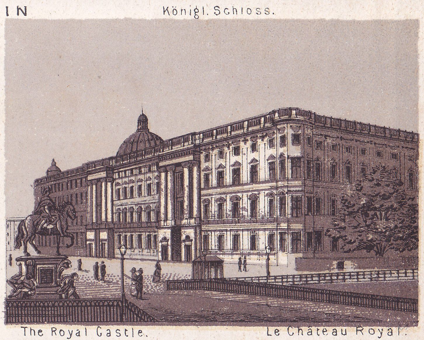 Königl. Schloss. The Royal Castle. Le Château Royal.