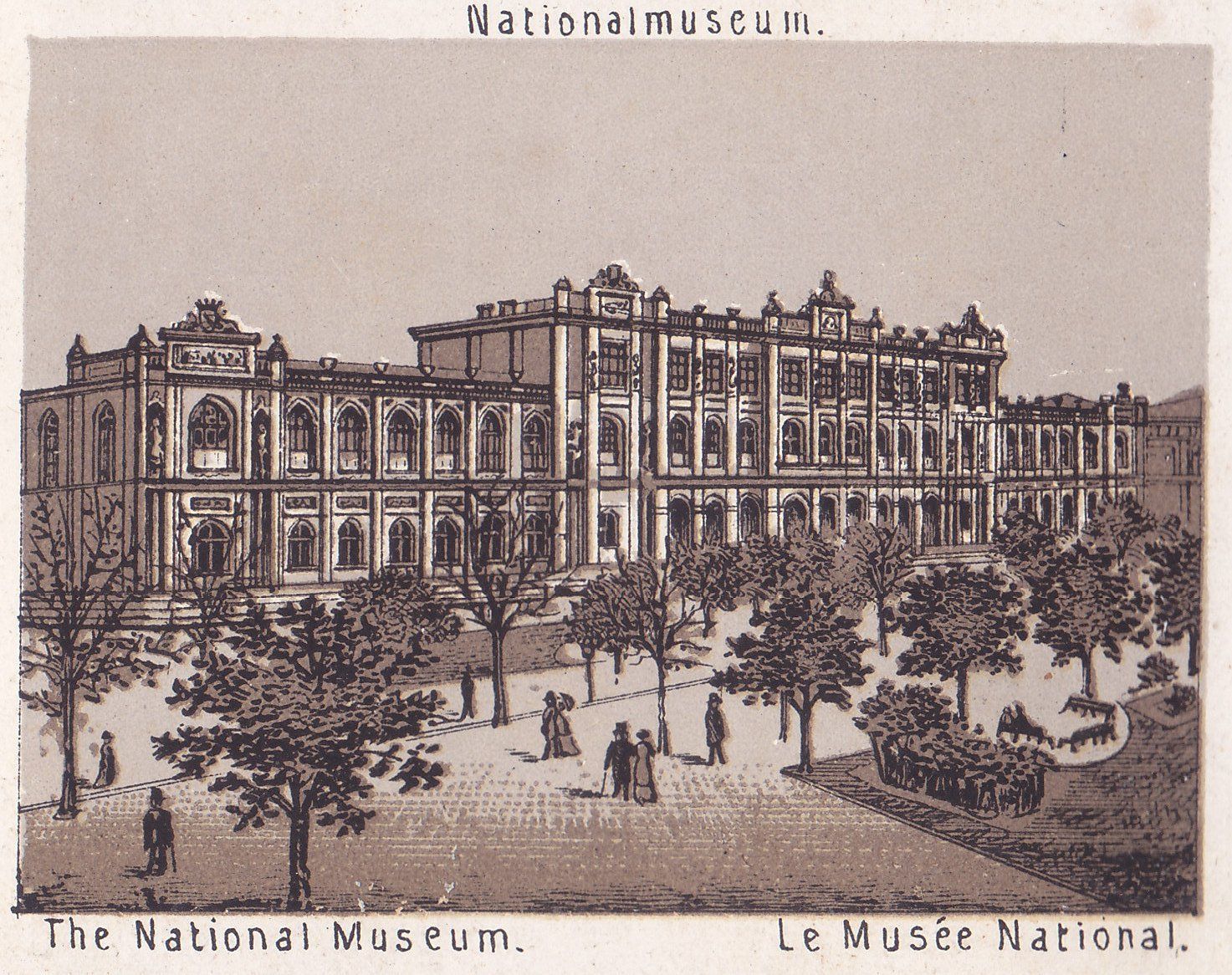 Nationalmuseum. The National Museum. Le Musée National.