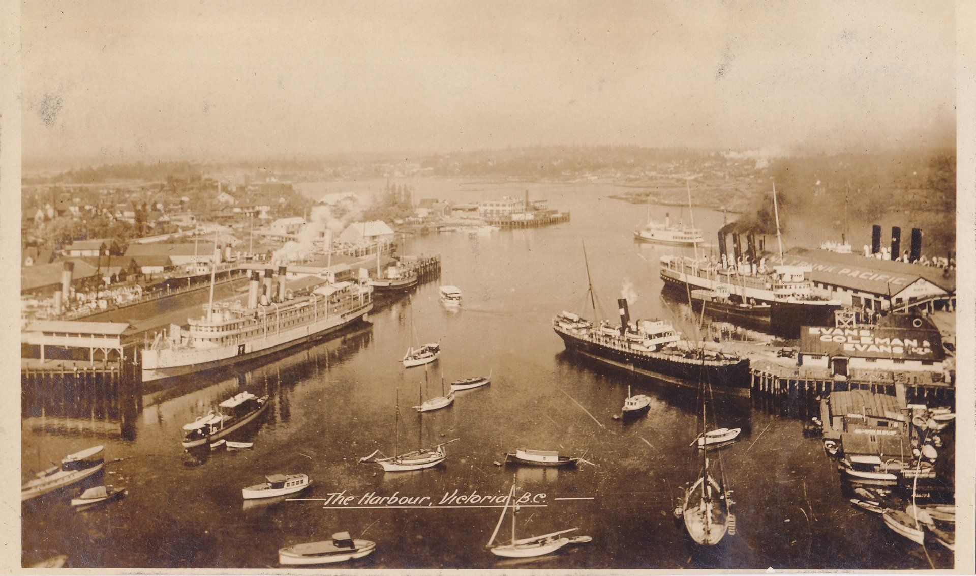 - The Harbour, Victoria B.C. -