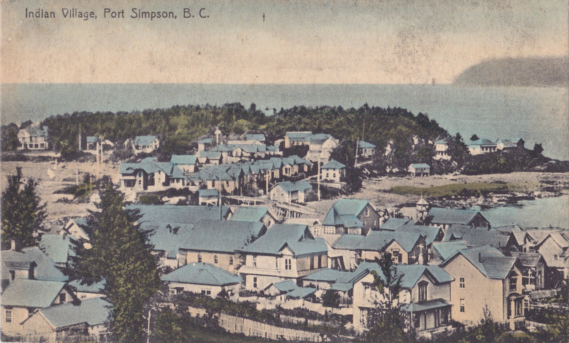 Indian Village, Port Simpson, B.C.