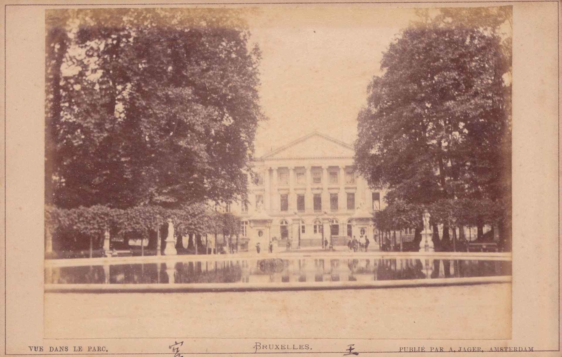 VUE DANS LE PARC.