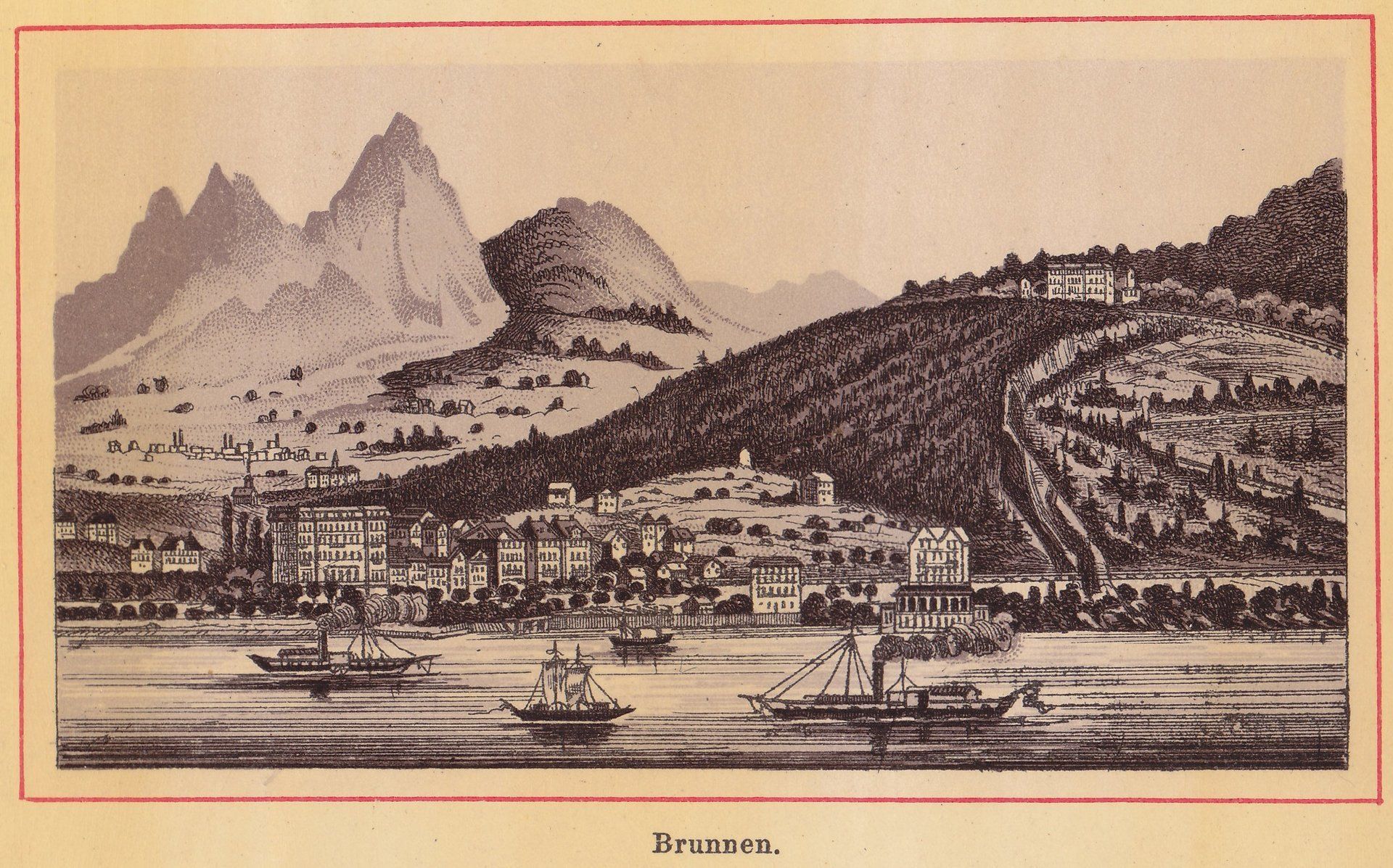 Brunnen.