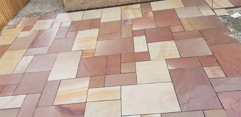 beige patio