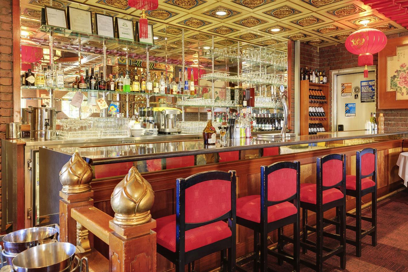 Wide selection of drinks