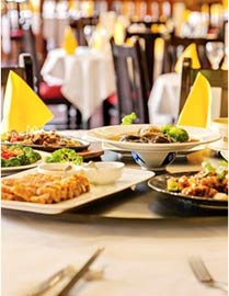 View our Dynasty Chinese Restaurant Menu Plates with Chinese dishes