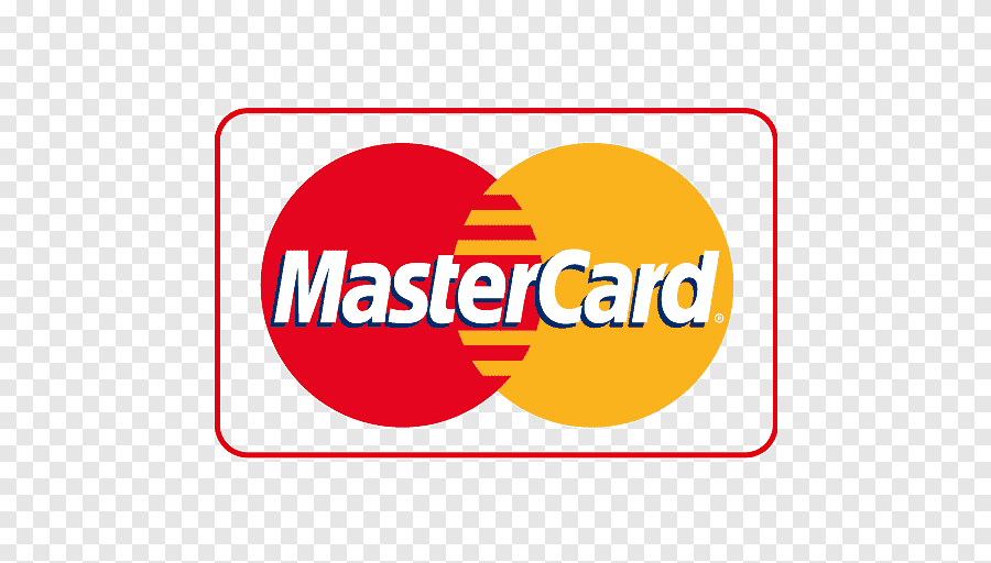 MasterCard logo: overlapping red and yellow circles with 