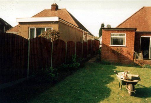 wooden fencing