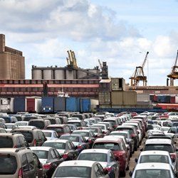 cars shipped in boat