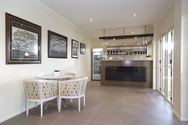 kitchen and dining room