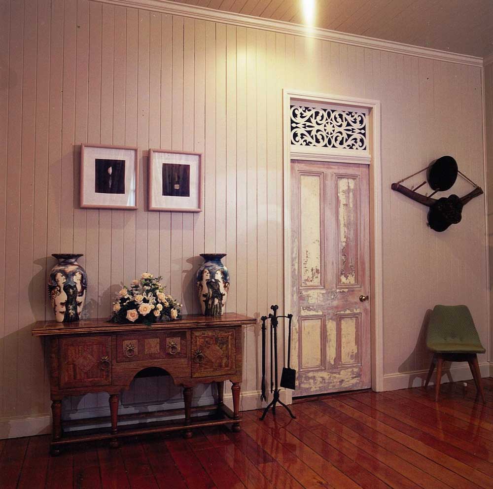 nicely decorated room